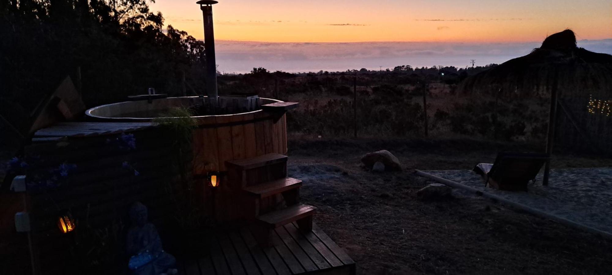 Mar Y Tinaja Tunquen Casa Con Vista Al Mar Y Tinaja Privada Casa de férias
