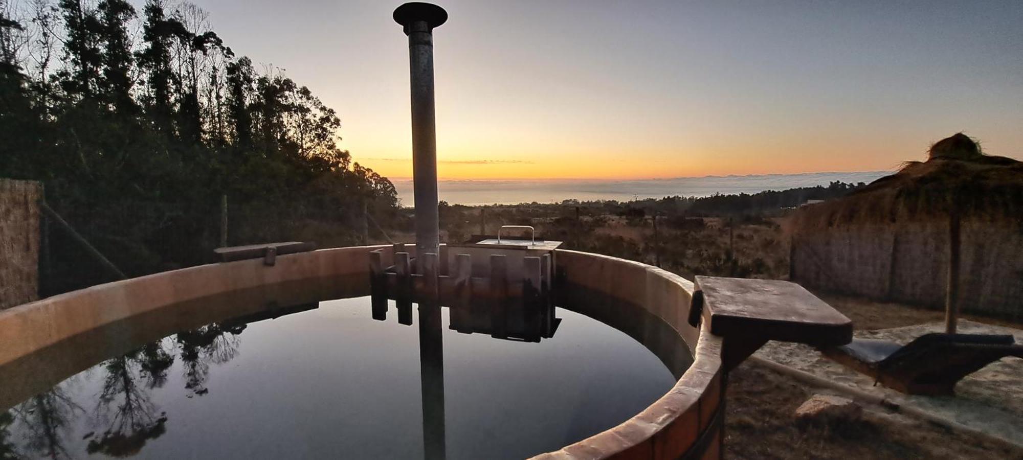Mar Y Tinaja Tunquen Casa Con Vista Al Mar Y Tinaja Privada *