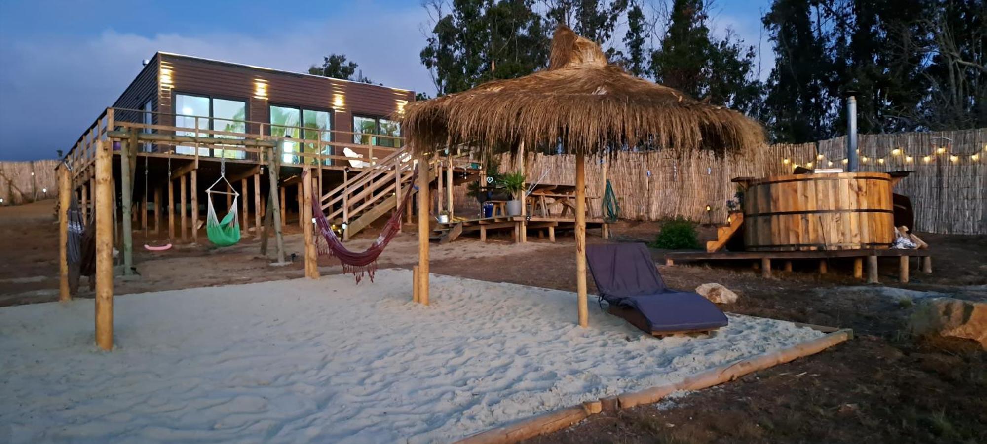 Mar Y Tinaja Tunquen Casa Con Vista Al Mar Y Tinaja Privada Casa de férias *