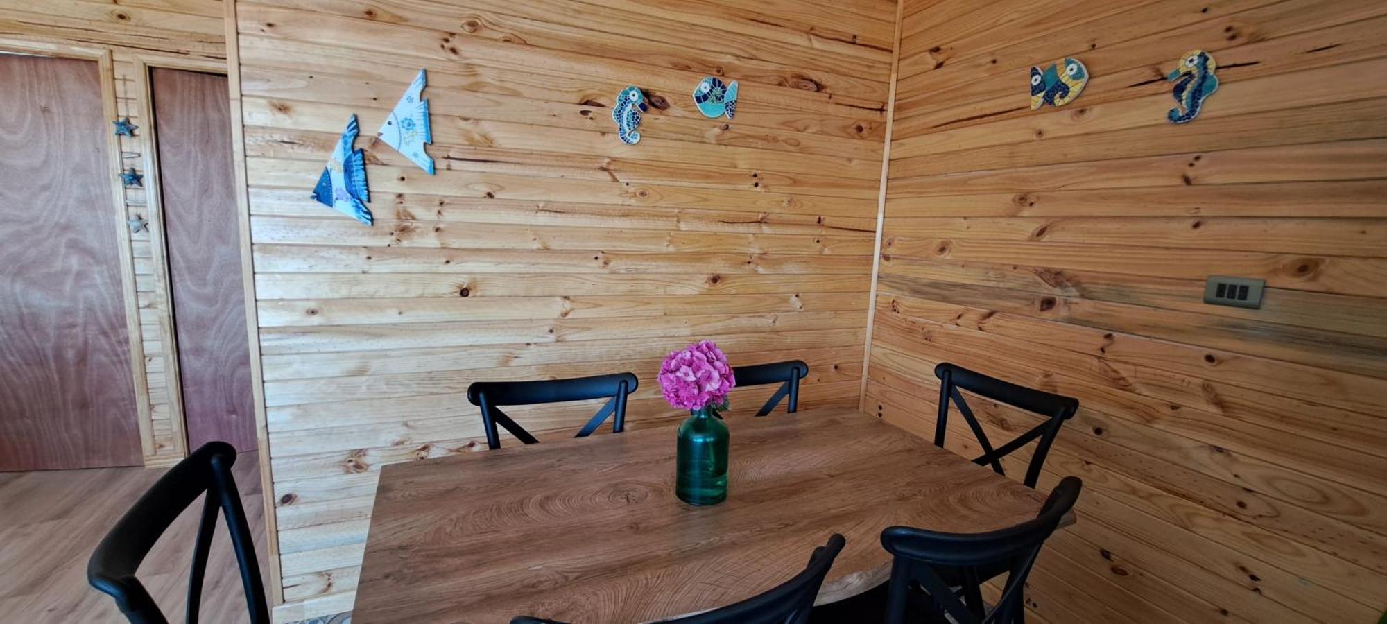 Mar Y Tinaja Tunquen Casa Con Vista Al Mar Y Tinaja Privada Casa de férias *