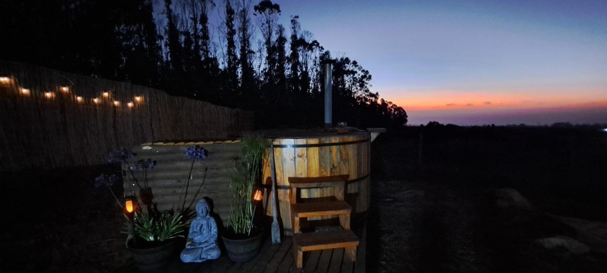 Mar Y Tinaja Tunquen Casa Con Vista Al Mar Y Tinaja Privada Casa de férias *