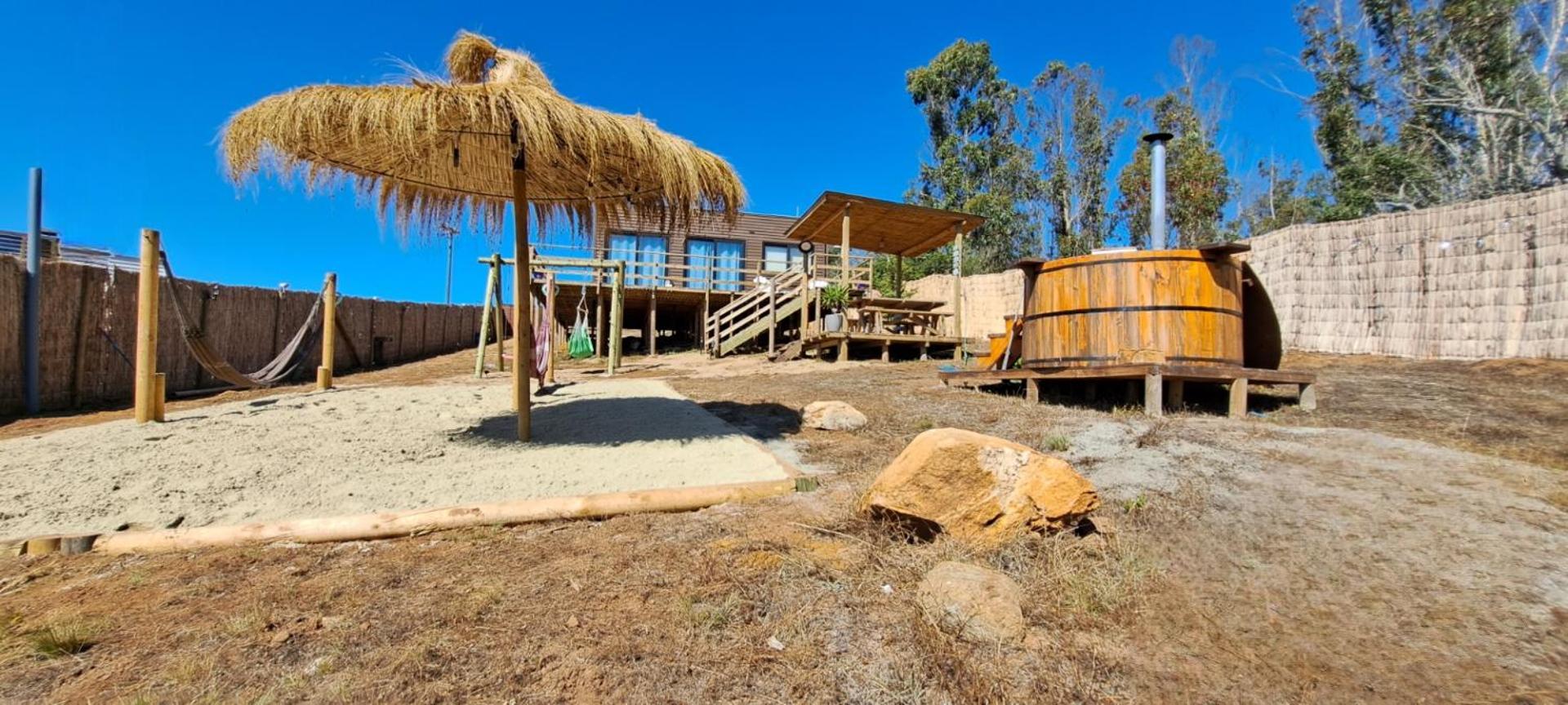Mar Y Tinaja Tunquen Casa Con Vista Al Mar Y Tinaja Privada