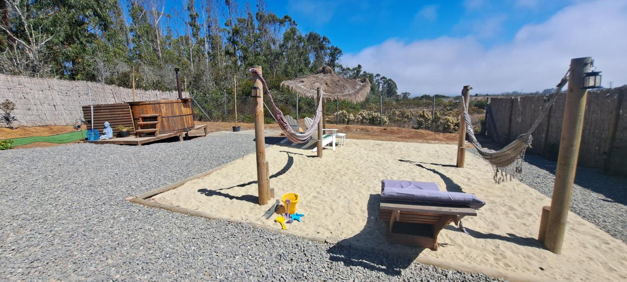 Mar Y Tinaja Tunquen Casa Con Vista Al Mar Y Tinaja Privada Casa de férias