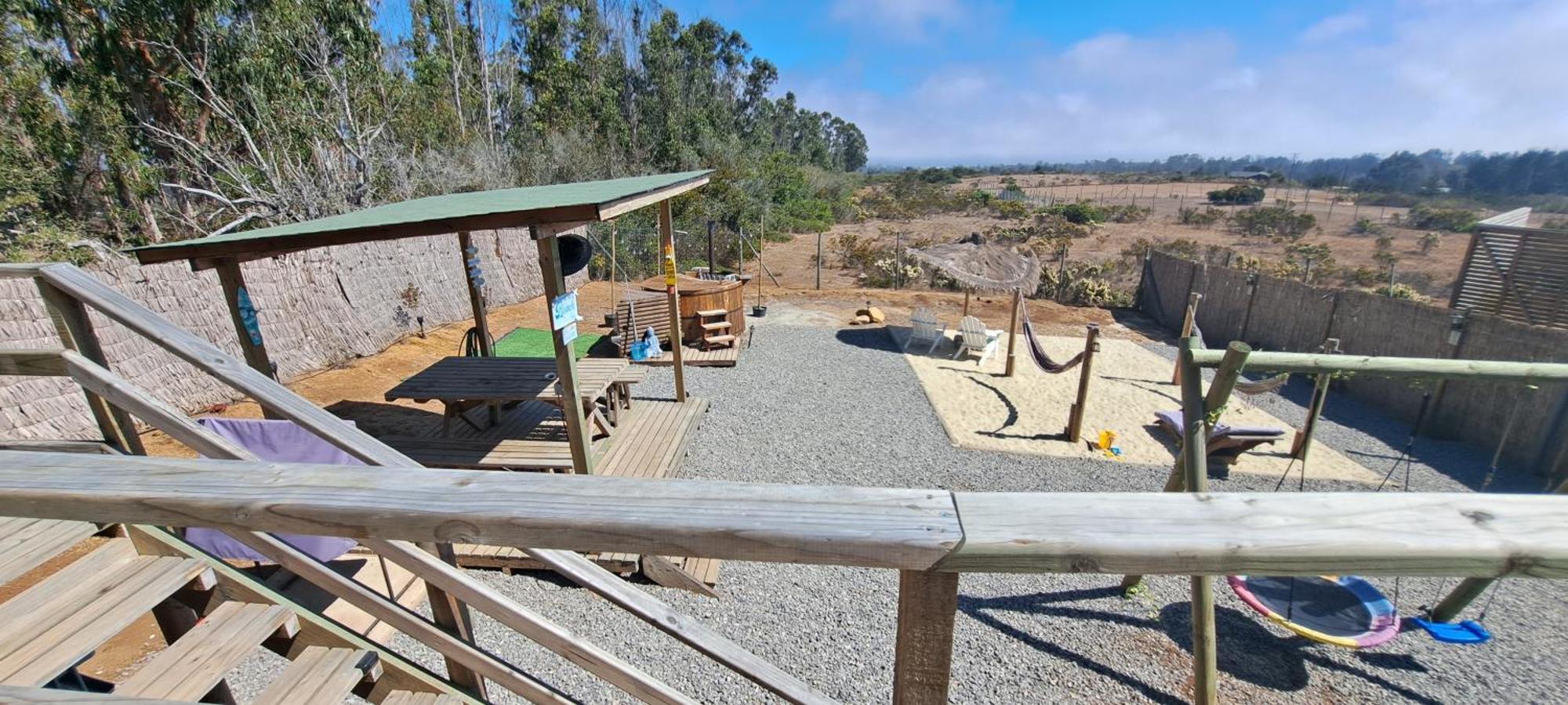 Mar Y Tinaja Tunquen Casa Con Vista Al Mar Y Tinaja Privada Casa de férias